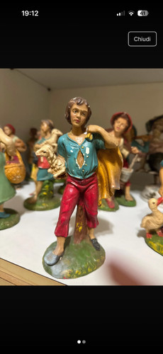 Personaggio presepe cm - 20,