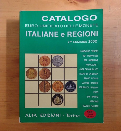 Catalogo euro unificato - catalogo, delle