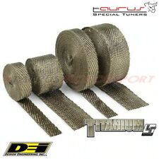 Benda termica TITANIO collettori downpipe scarico 50mm 4,5m isolante Turbo Bende