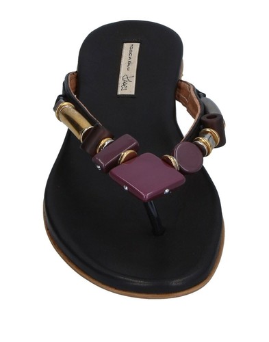 Sandalo donna pelle - , nero