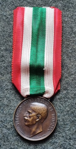 Medaglia regno italia - medaglia, i^