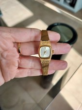 Orologio Citizen acciaio placcato oro vintage