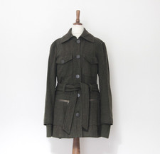 Cappotto in lana verde Max&co