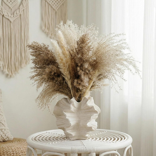Vaso ceramica panna - vaso,