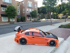 Vernice personalizzata 200 mm 1/10 BMW M3 4Tec2 drift HPI DC10 YD2 MST TT02 solo corpo