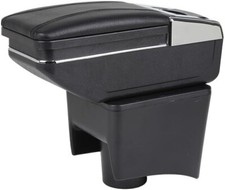 Bracciolo Auto Per Vw Polo 6R 2009-2017 Abitacolo Portaoggetti Poggiabraccio