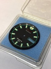 GENUINE AND ORIGINAL BLACK-GREEN DIAL FOR SEIKO SQ SPORTS 150 5H23-6080. NOS