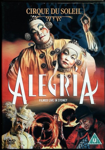 Allegria dvd - allegria,