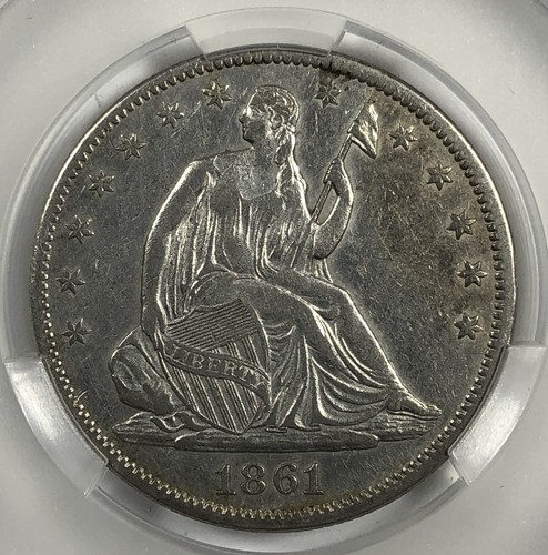 Mezzo dollaro liberty 1861 - liberty,