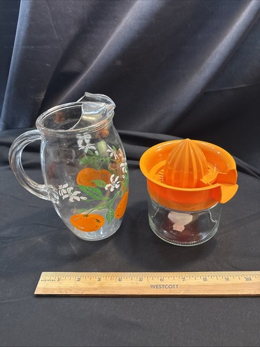 Brocca succo arancia vintage - brocca,