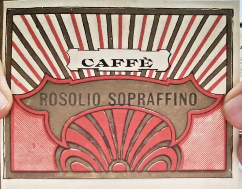 Etichetta rosolio sopraffino - etichetta,