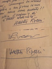 WALTER PIACESI AUTOGRAFO 14