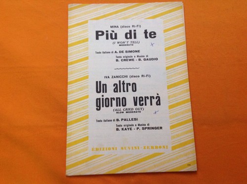 Spartito musicale canzoni - musicale, 2