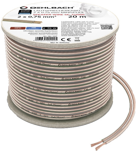 Oehlbach speaker wire 7 - oehlbach,