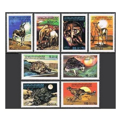 Libia 797 804 mnh michel - libia, mnh.