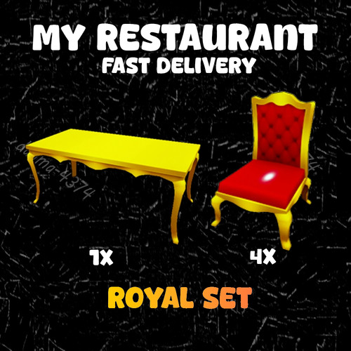 Restaurant set royal - set,