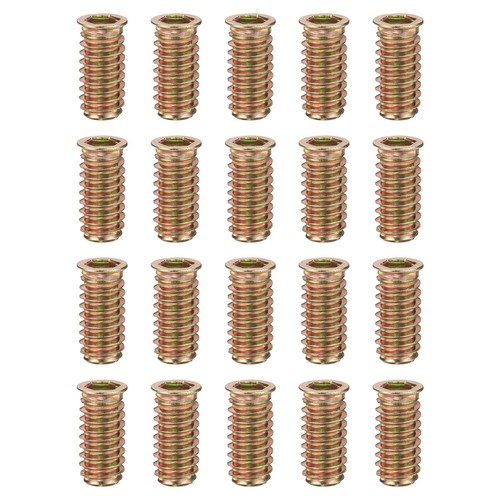 20pz inserti filettati testa - 20pz,