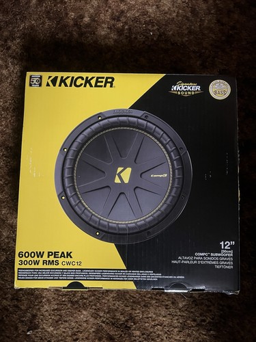Kicker 44cwcd124 subwoofer - kicker, per