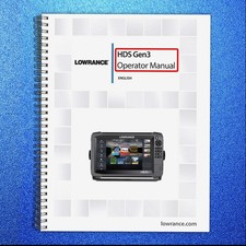 LOWRANCE HDS Gen3 Operating