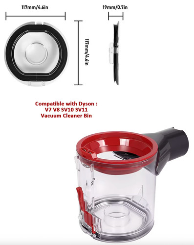 Contenitore serbatoio polvere - contenitore,