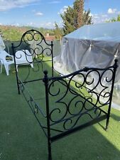 Antico Letto in Ferro Battuto  seconda metà 800.