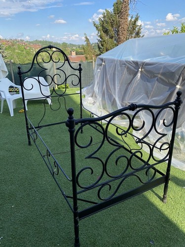 Antico letto ferro - in, battuto