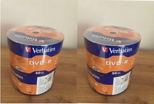 200 DVD -R VERBATIM VERGINI 4,7 G SHRINK REGALO CAMPANA DA 50 + 100 BUSTE