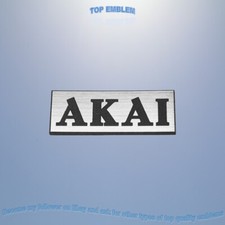 AKAI emblema 2 brusched badge