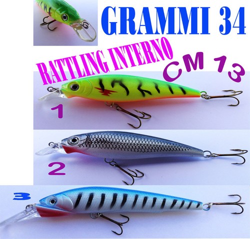 Minnow pesca spinning - 34,