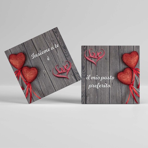 Set quadri love q1276 2 - di,