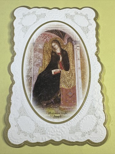 Madonna degli angeli santino - degli,