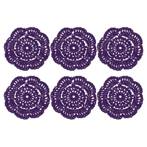 6pcs crochet handmade - crochet, doilies
