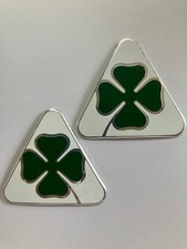 Alfa Romeo emblem silver