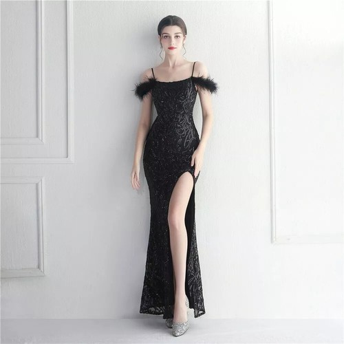 Vestito abito elegante lungo - vestito,