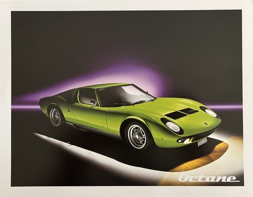 Octane magazine posters miura - octane,