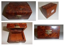 Scatola cm 09 radica, legno radice tuya/tuja/tuia, artigianato africano, S09-43