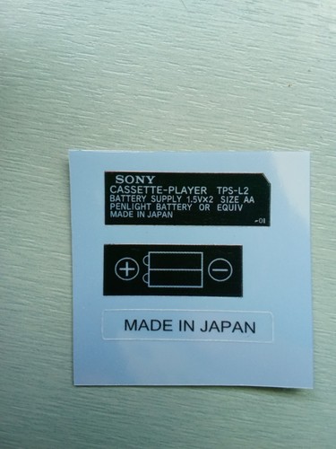 Stikers for sony walkman - stikers,