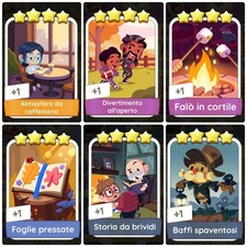 Adesivi 4 Stelle Monopoly Go