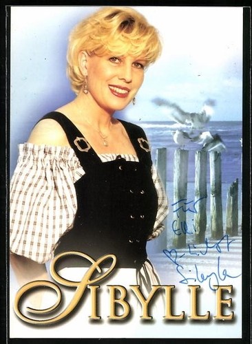 Cartolina cantante sibilla - cartolina,