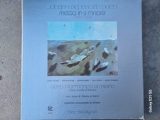 Bach Messa si min BWV 232 box 3 dischi Camerata Strumentale Milano Bordignon