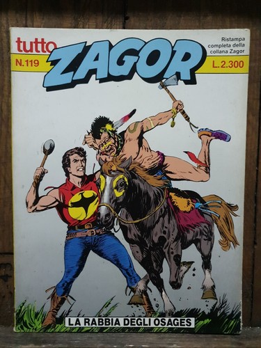 Tutto zagor 119 - tutto, rabbia