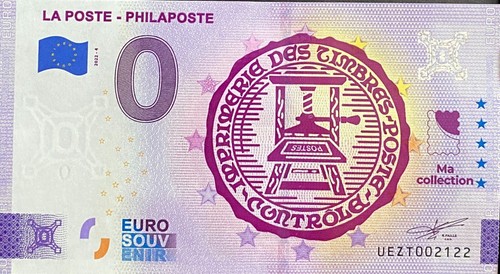 Banconota posta philaposte - posta,