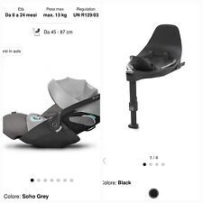 Cybex - Seggiolino Auto Cloud Z2 i-Size grigio soho + Base Z2 (rotante  ISOFIX) 