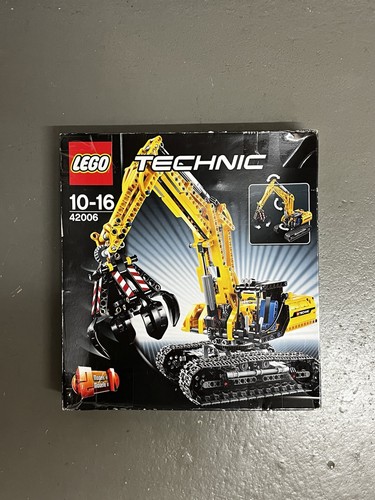 Lego technic 42006 - lego, escavatore