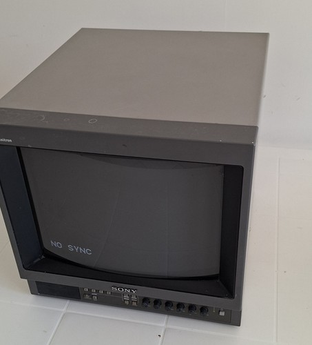 Sony pvm 1450qm crt trinitron - sony,