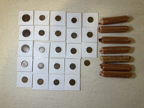 Lotto 374 centesimi penny - 374,