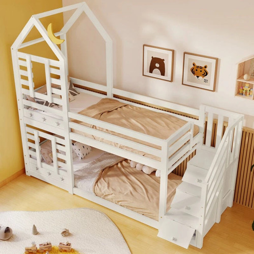 Letto castello contenitore - letto,