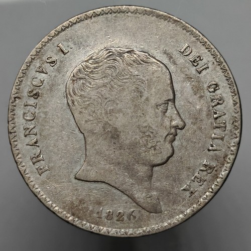 Mezza piastra grana 1826 rr - piastra, 60