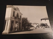 BALSORANO L'AQUILA ANTICA CARTOLINA CENTRO PAESE ANIMATA VG. 1959