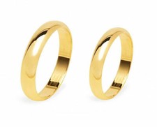 ANELLI FEDINE FIDANZAMENTO FEDI ARGENTO 925 ORO GIALLO TUTTE LE MISURE INCISIONE